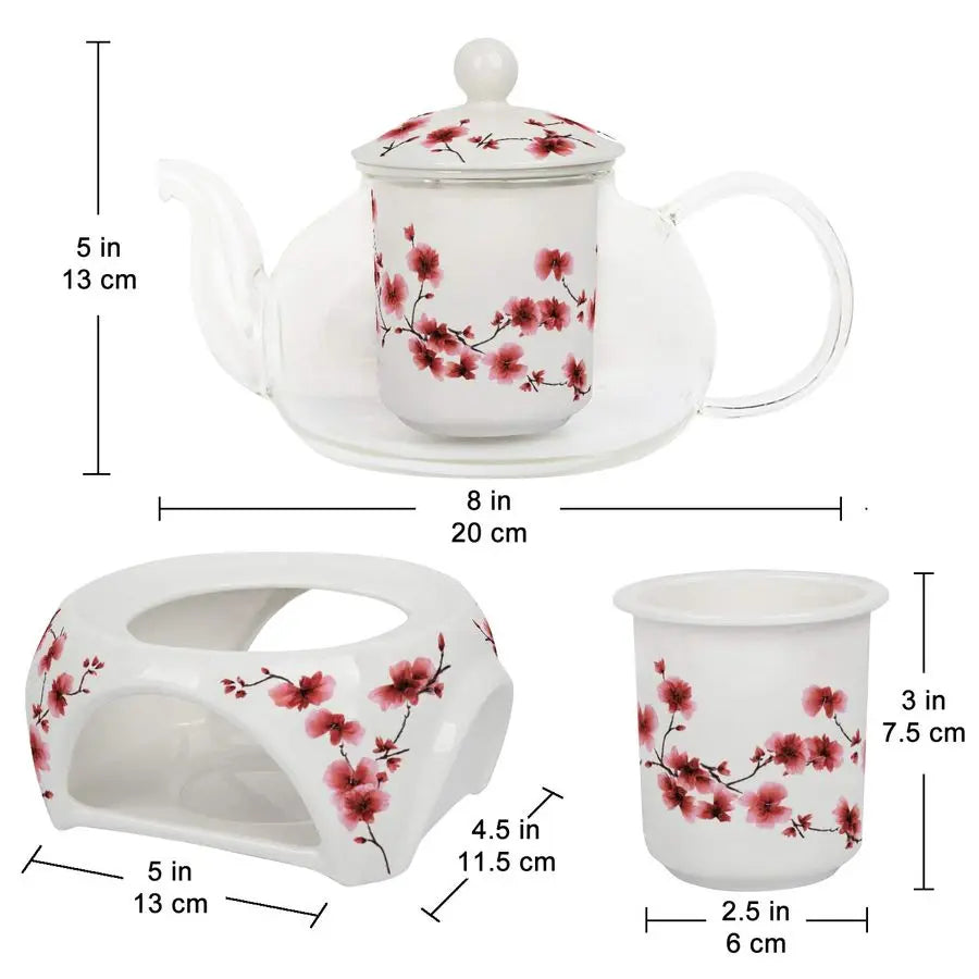 Cherry Blossom Teapot