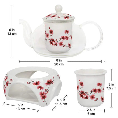 Cherry Blossom Teapot