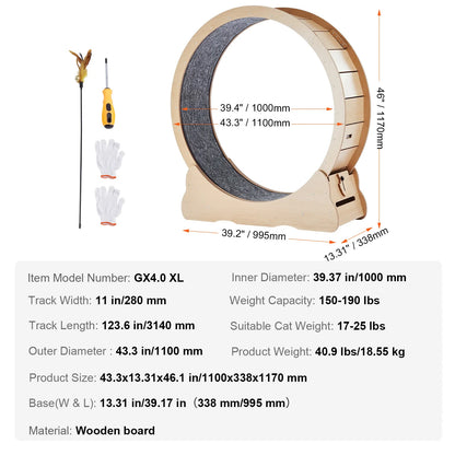 Large Cat Treadmill Wheel