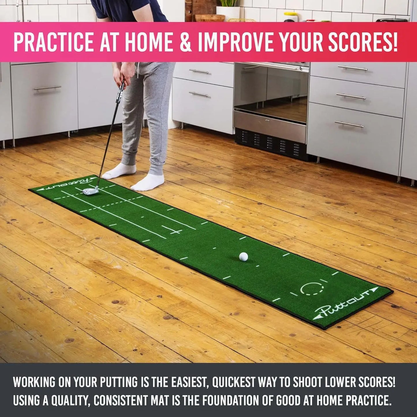 Medium Golf Putting Mat
