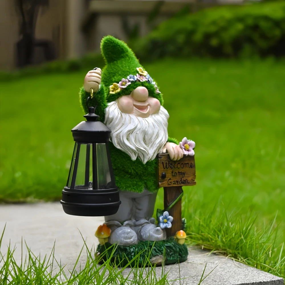 Gnome Garden Lantern