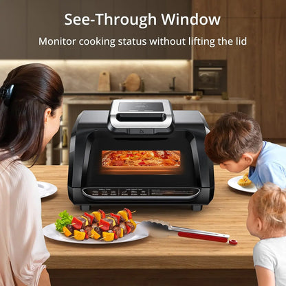 7-in-1 Smokeless Indoor Electric Air Grill Fryer