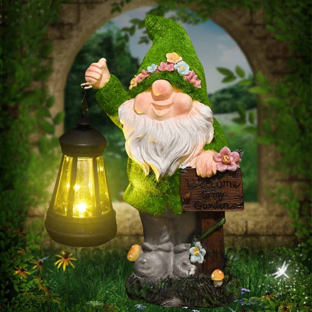 Gnome Garden Lantern
