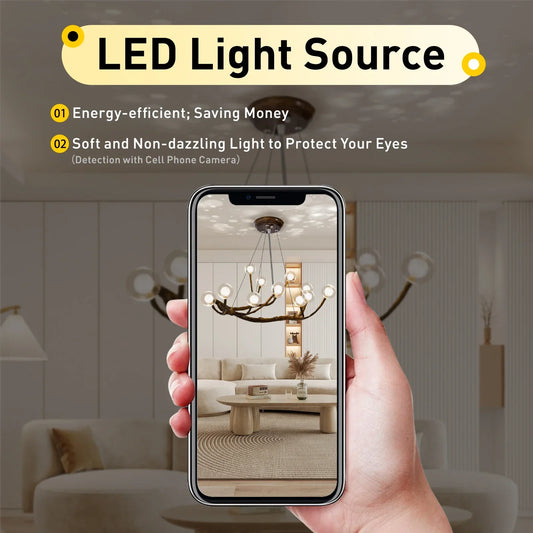 Modern Branch Chandelier