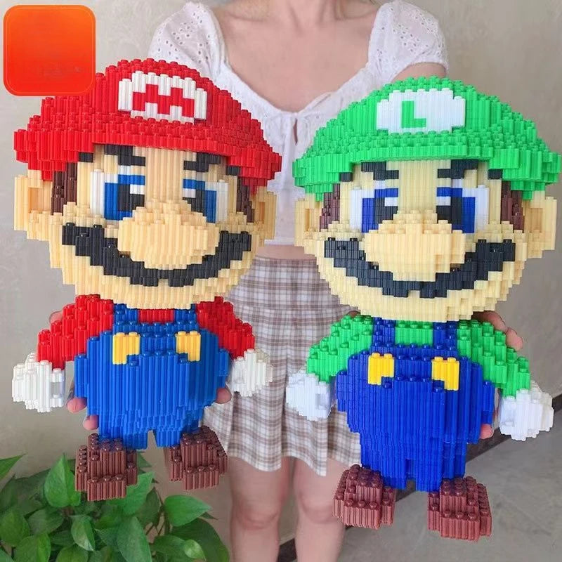 Super Mario Large Block 3D Puzzle