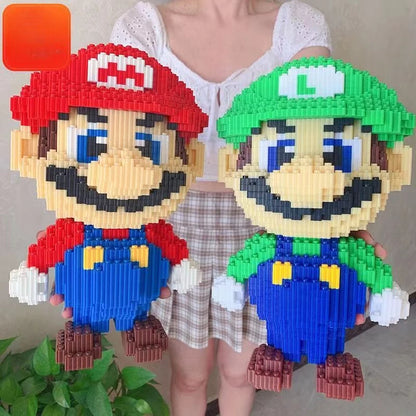 Super Mario Large Block 3D Puzzle