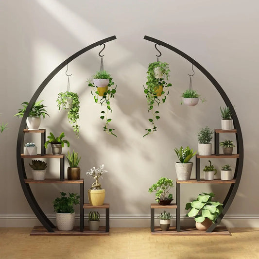 2pcs Metal Plant Stand
