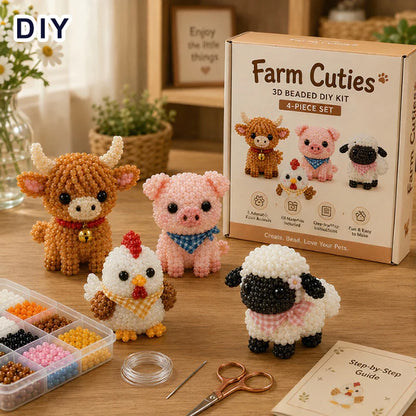 3D DIY Beaded Animal Kit
