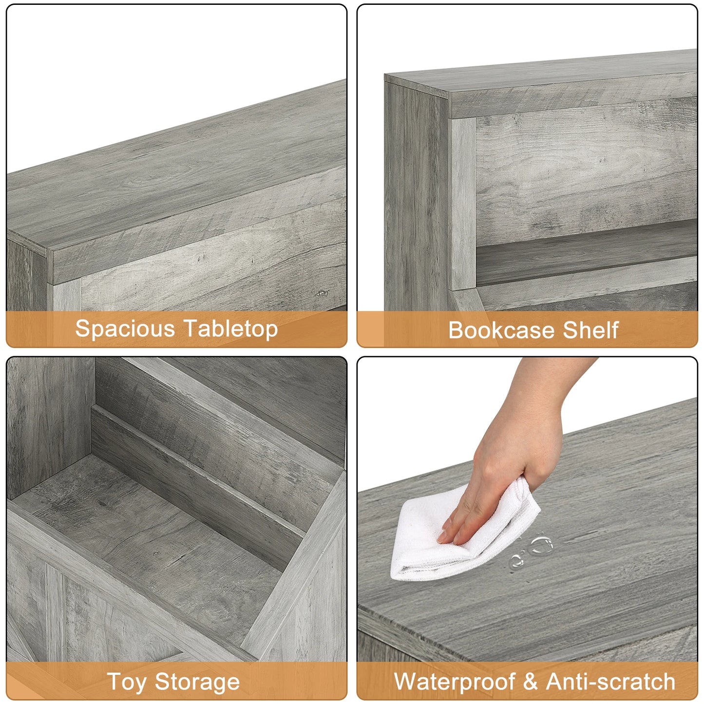 Bookshelf and Toy Storage