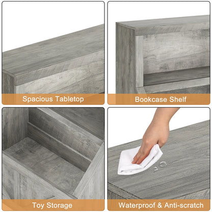 Bookshelf and Toy Storage