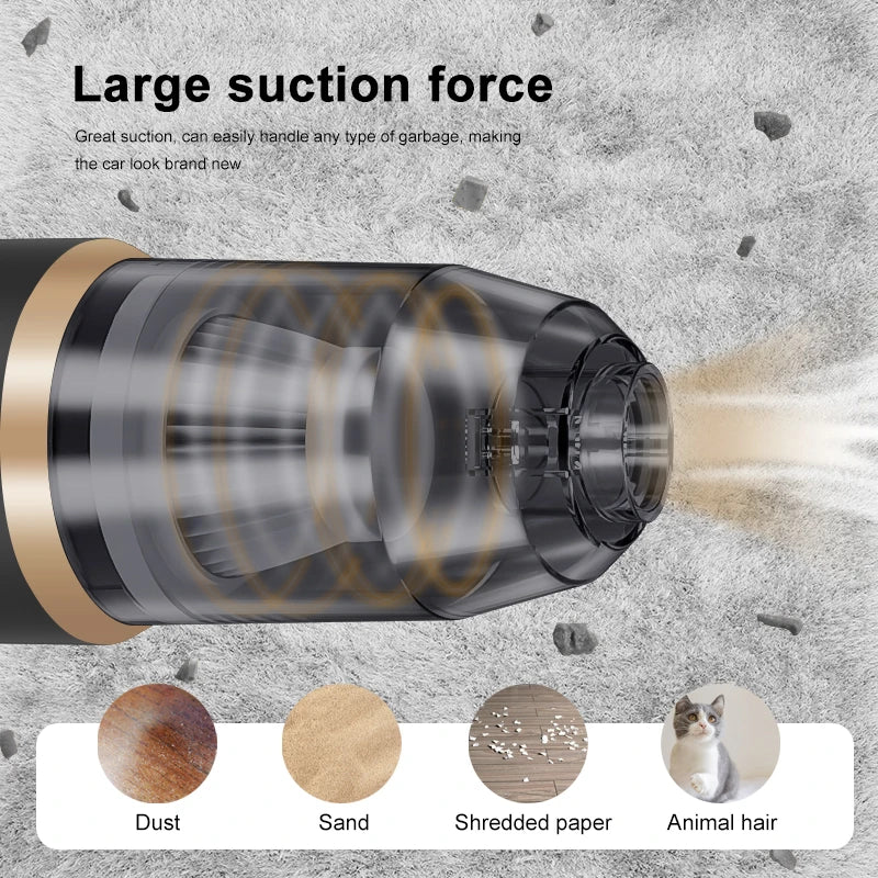 Portable Wireless Vacuum Cleaner