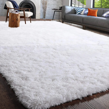 Fuzzy Area Non Slip Rugs