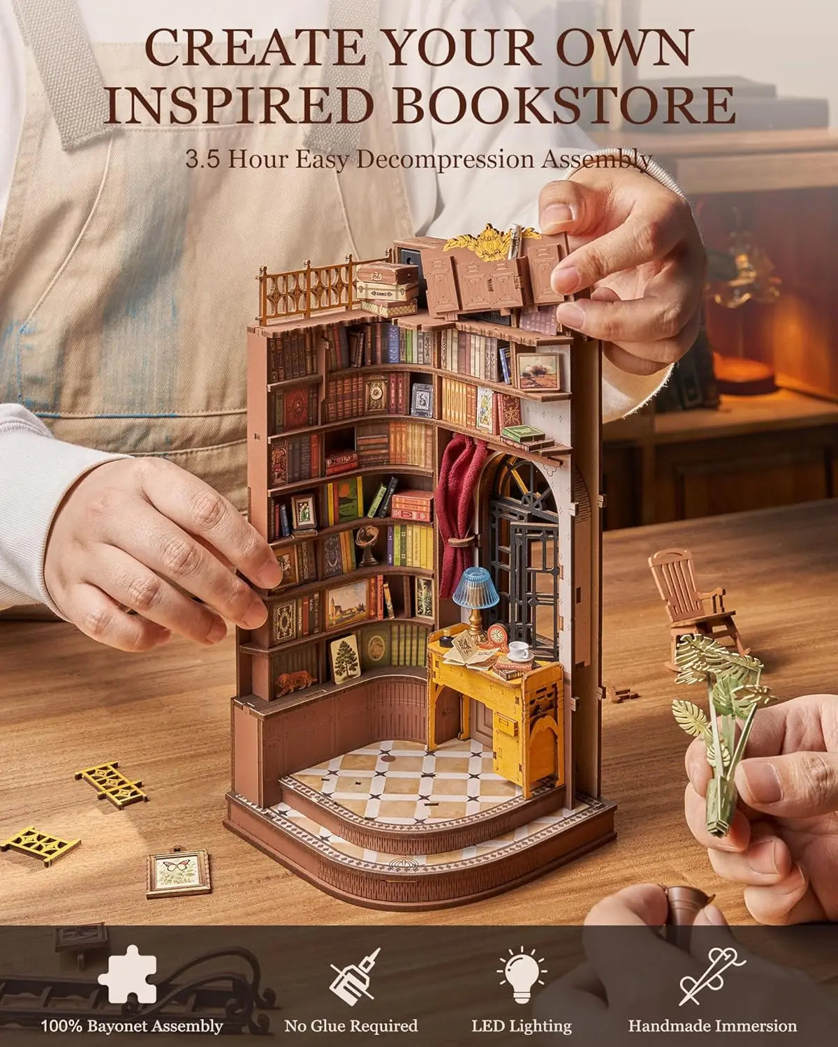 DIY Book Nook Shelf