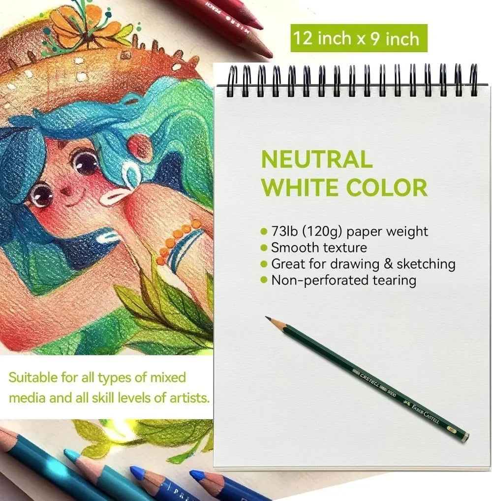 Spiral Bound Drawing Pad