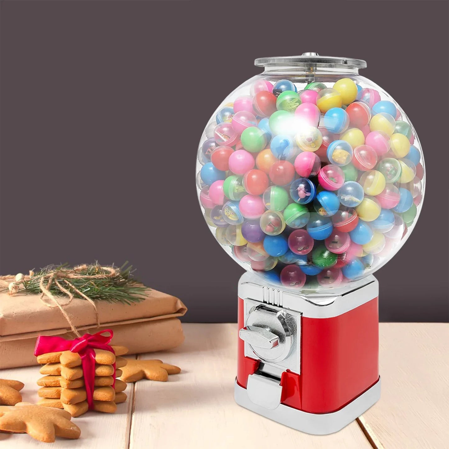 Mini Automatic Candy Dispenser, Capsule Toys Vending Machine