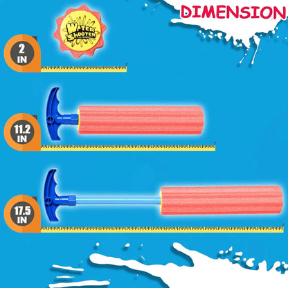 6-Pack Foam Squirt Guns