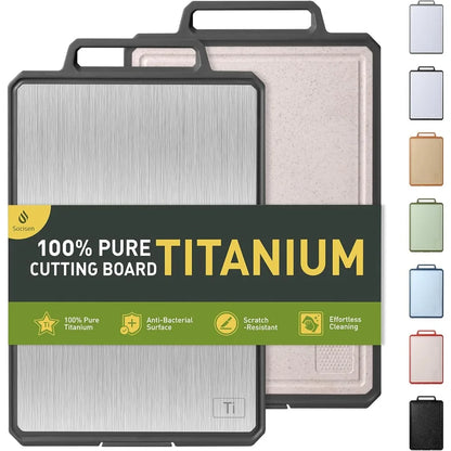 Titanium Cutting Boards for Kitchen Non Toxic