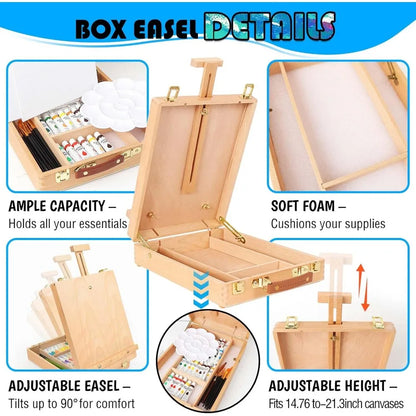 Tabletop Art Easel Box Set
