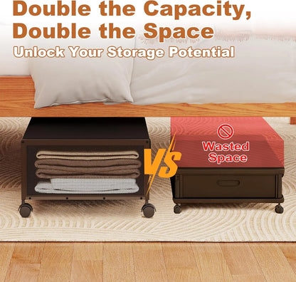2-Pack Under-Bed Storage