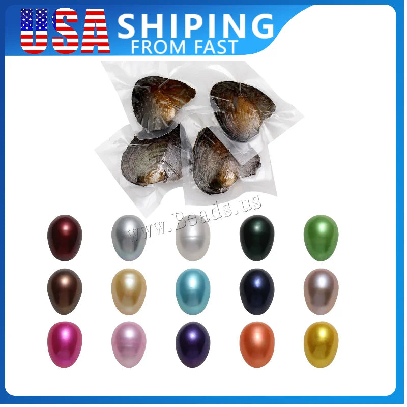 50PCs 7-8mm Freshwater Pearl Beads