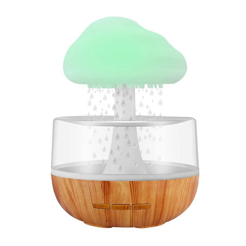 300ML Aromatherapy Diffuser with 7 Changing Colors Rain Sounds for Sleeping