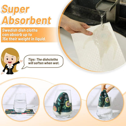 Reusable Swedish Dishcloths