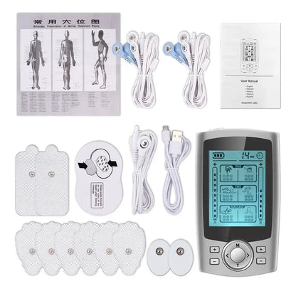 Tens Unit Muscle Stimulator Electric Acupuncture Body Massage
