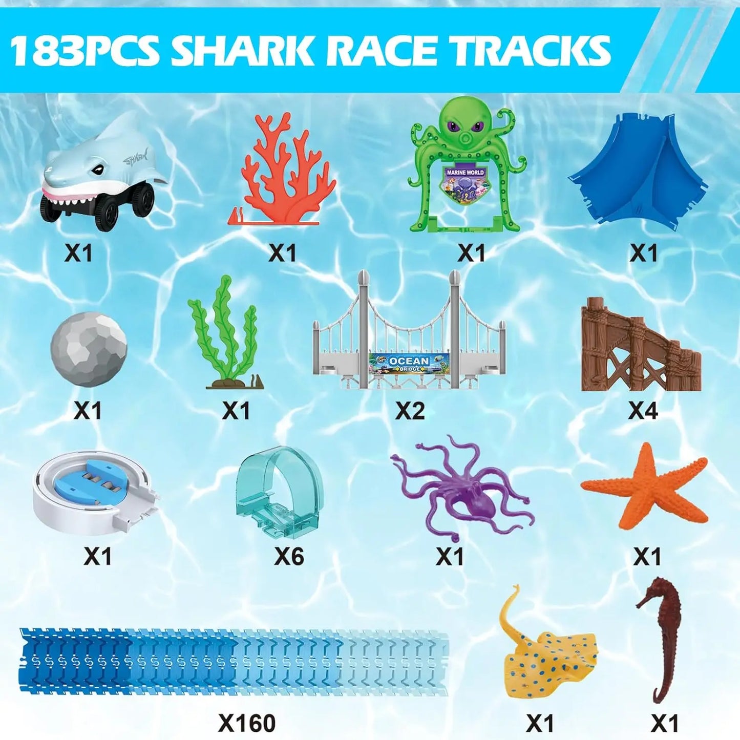 Shark Racetrack Set