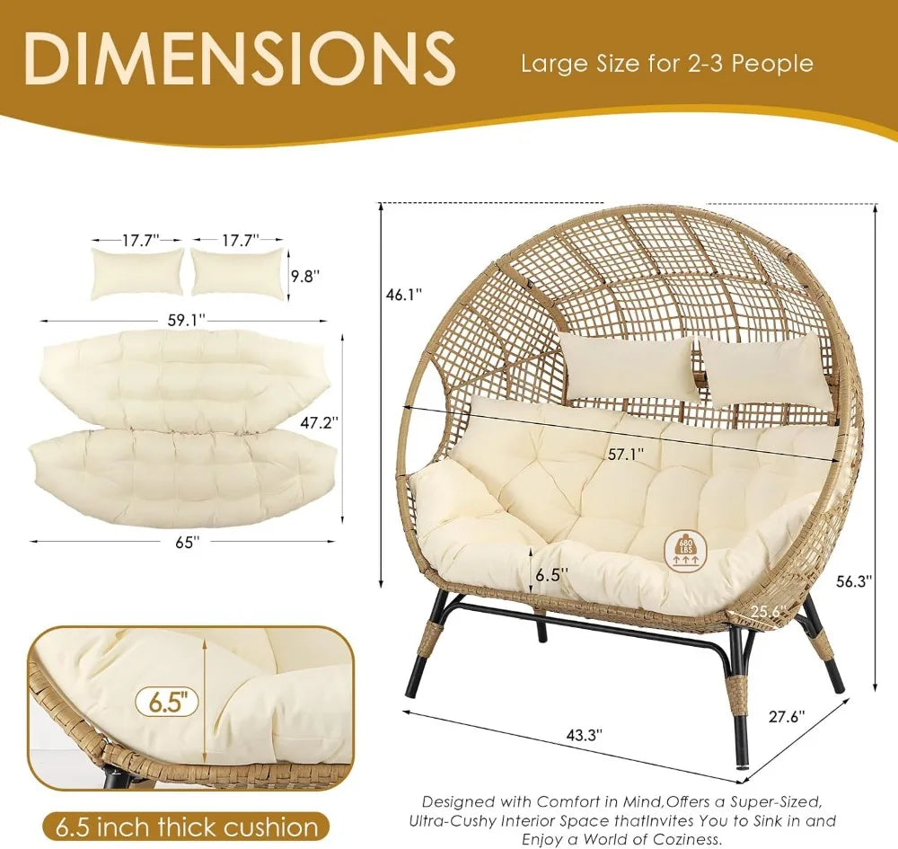 Double Egg Chair