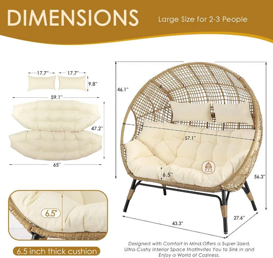 Double Egg Chair