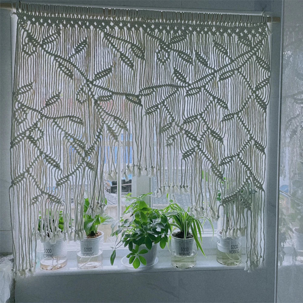 Macrame Curtain Tapestry