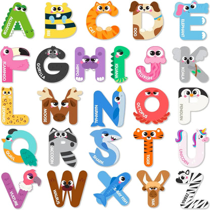 Magnetic Animal Alphabet