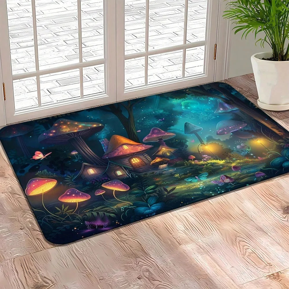 Magical Forest Non-Slip Floor Mat