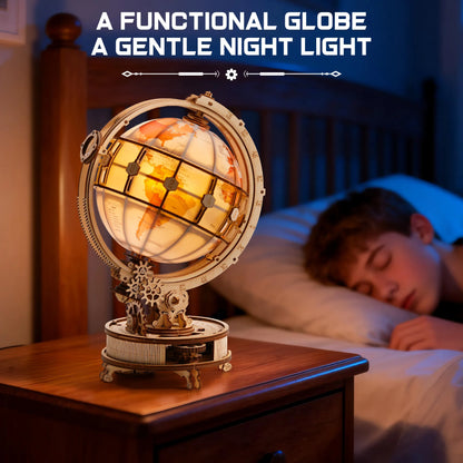 Globe 3D Wooden Puzzle