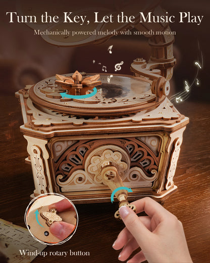 Gramophone 3D Wooden Puzzle