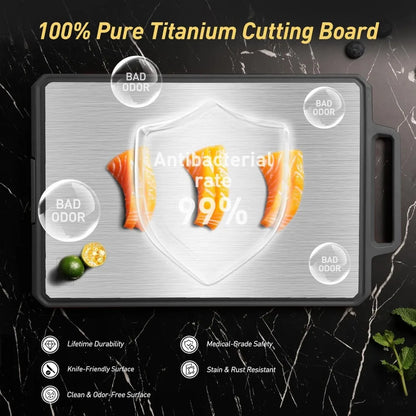 Titanium Cutting Boards for Kitchen Non Toxic