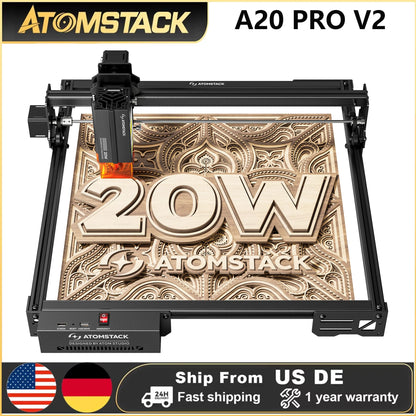 Atomstack A20 Pro V2 Laser Engraver Quad-Laser