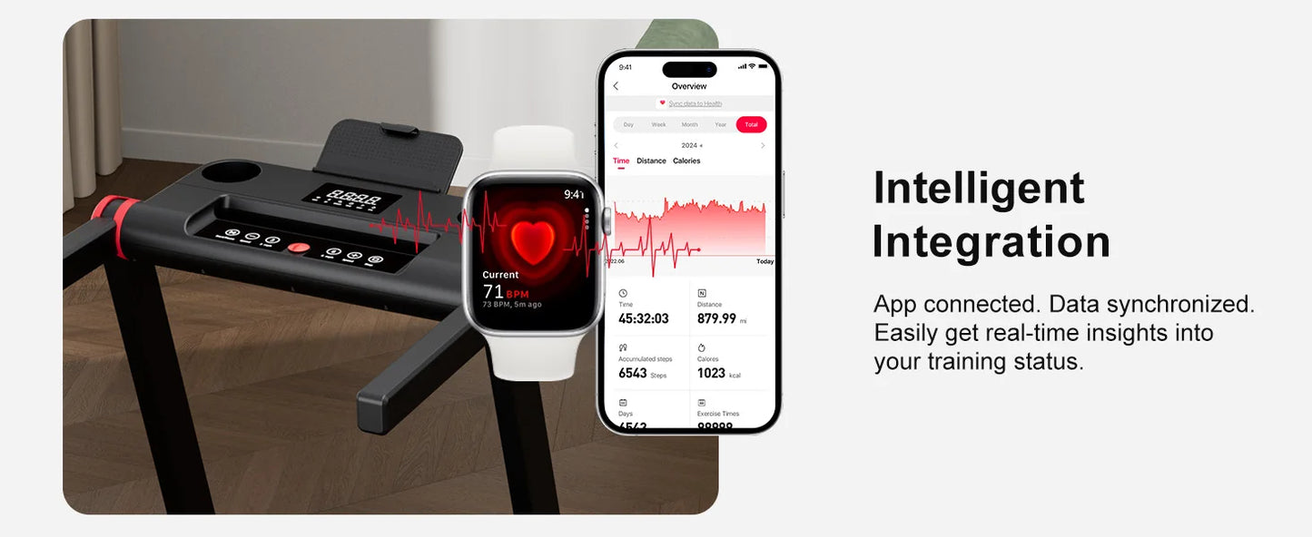 3.5HP Foldable Treadmill