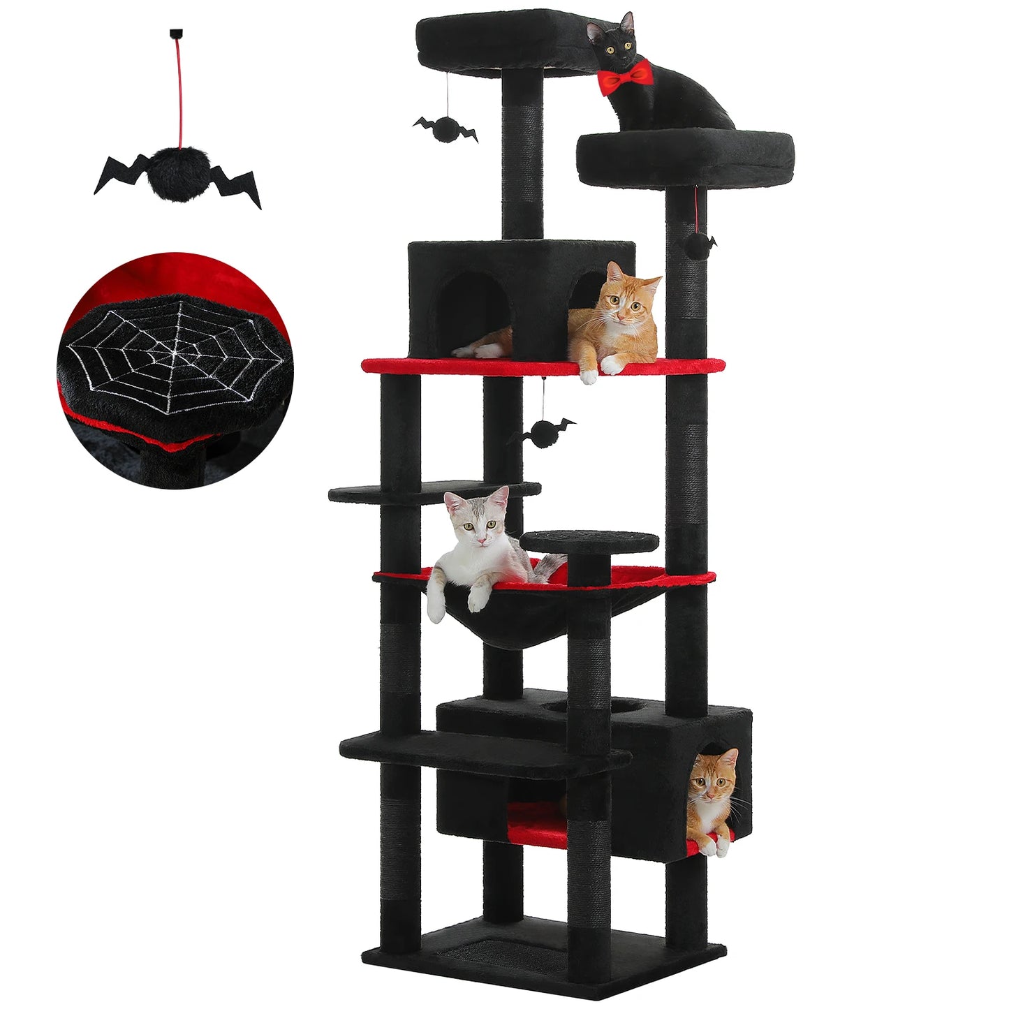 Large Cat Tree and Tower for Indoor Cats
