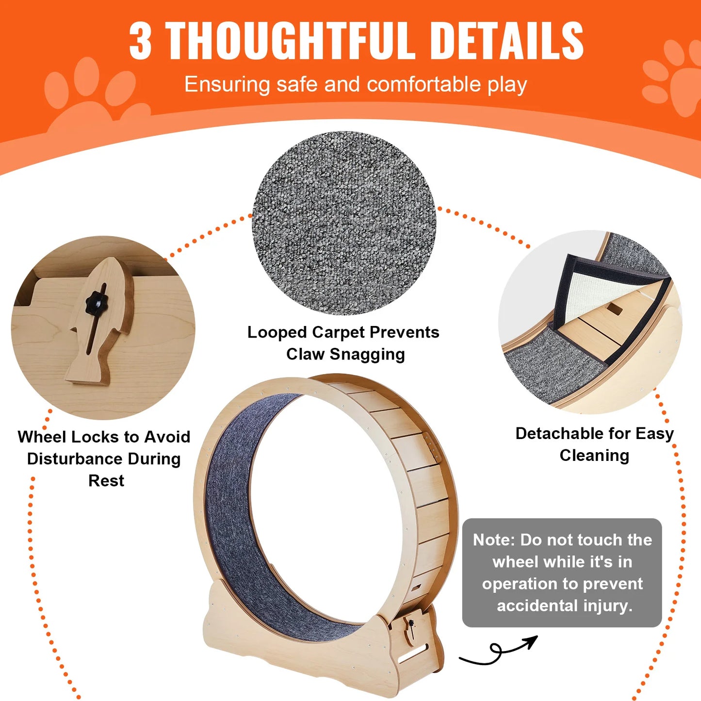 Large Cat Treadmill Wheel