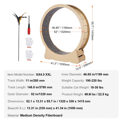 Large Cat Treadmill Wheel