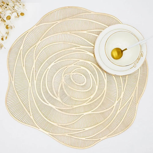 Gold Rose Placemats