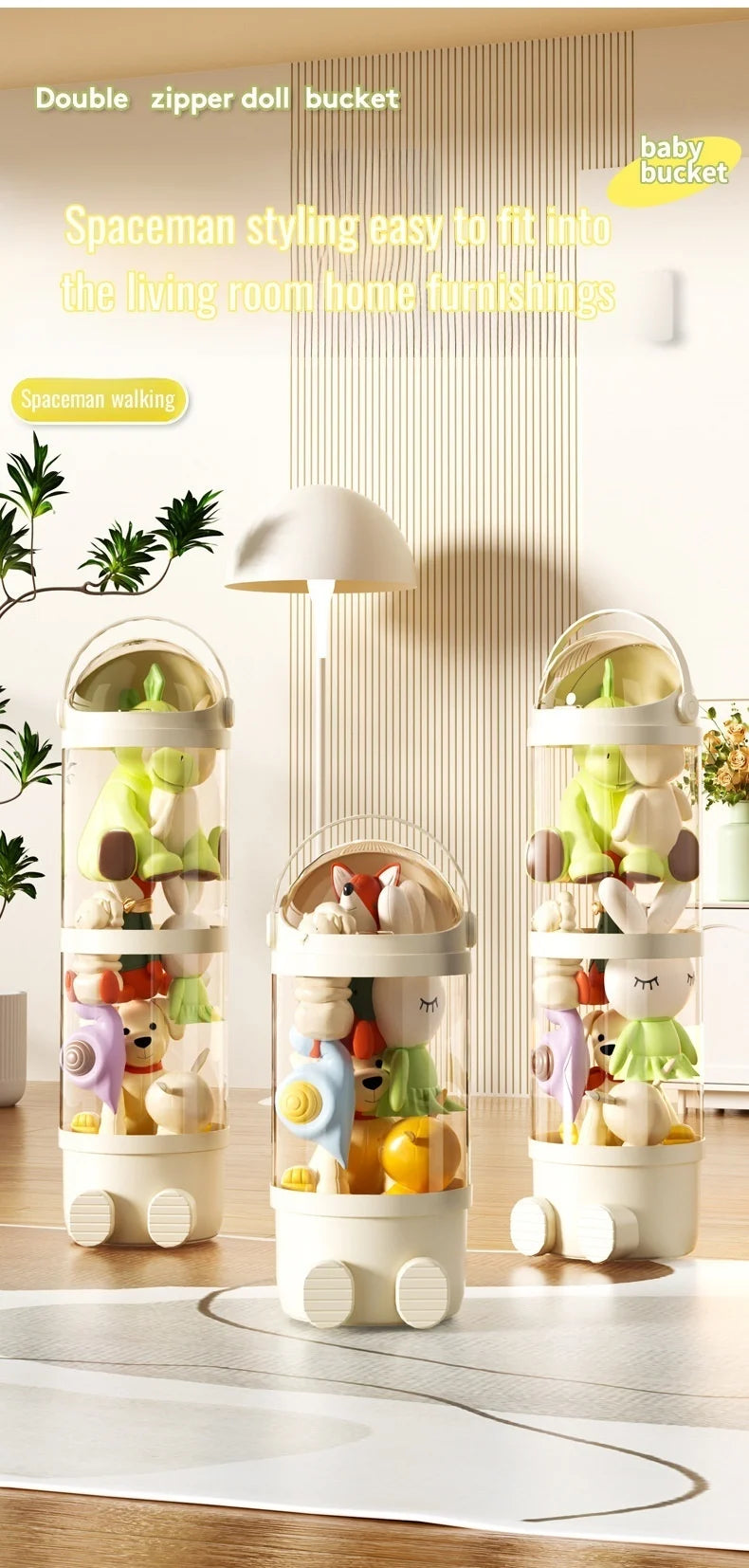 Plush Toy Storage Bin