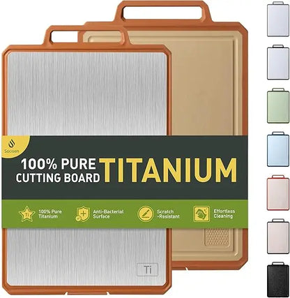 Titanium Cutting Boards for Kitchen Non Toxic