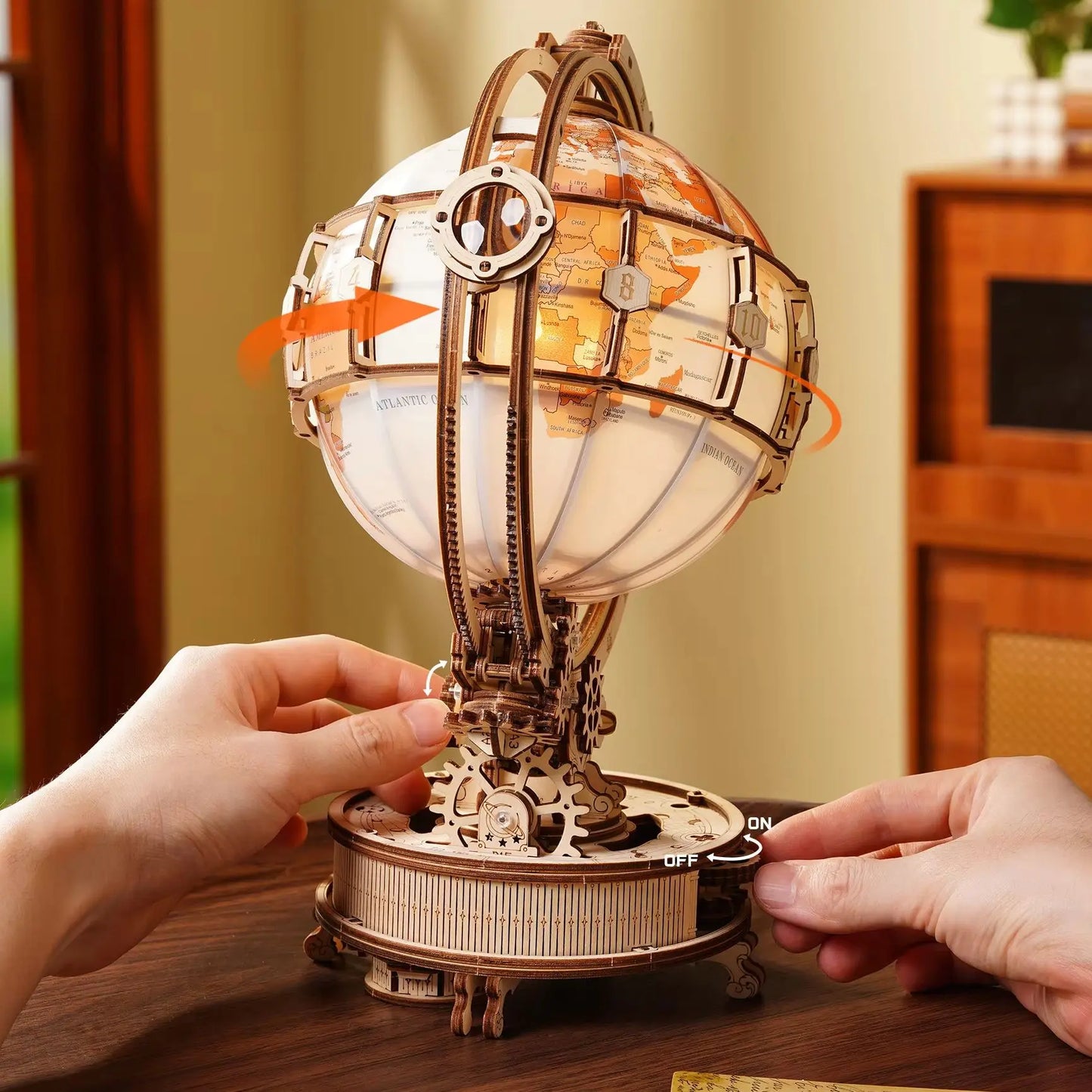Globe 3D Wooden Puzzle