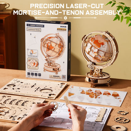 Globe 3D Wooden Puzzle