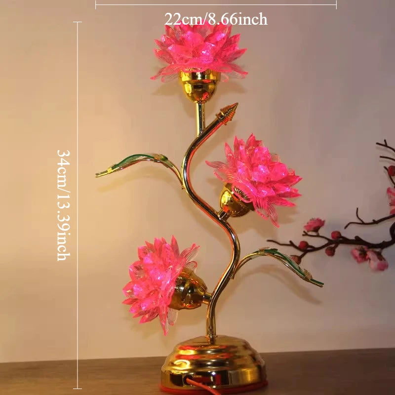 Colorful Lotus Lantern