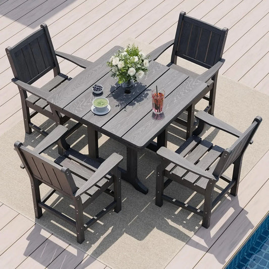 5 PCS Outdoor Dining Set