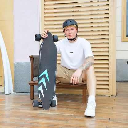 38" Electric Skateboard with Remote Control, 28 MPH Top Speed