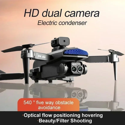 8K HD Professional Drone with Dual Camera Optical Flow GPS